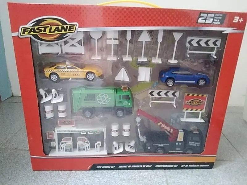 Kit Cidade Fast Lane - 25 Peças