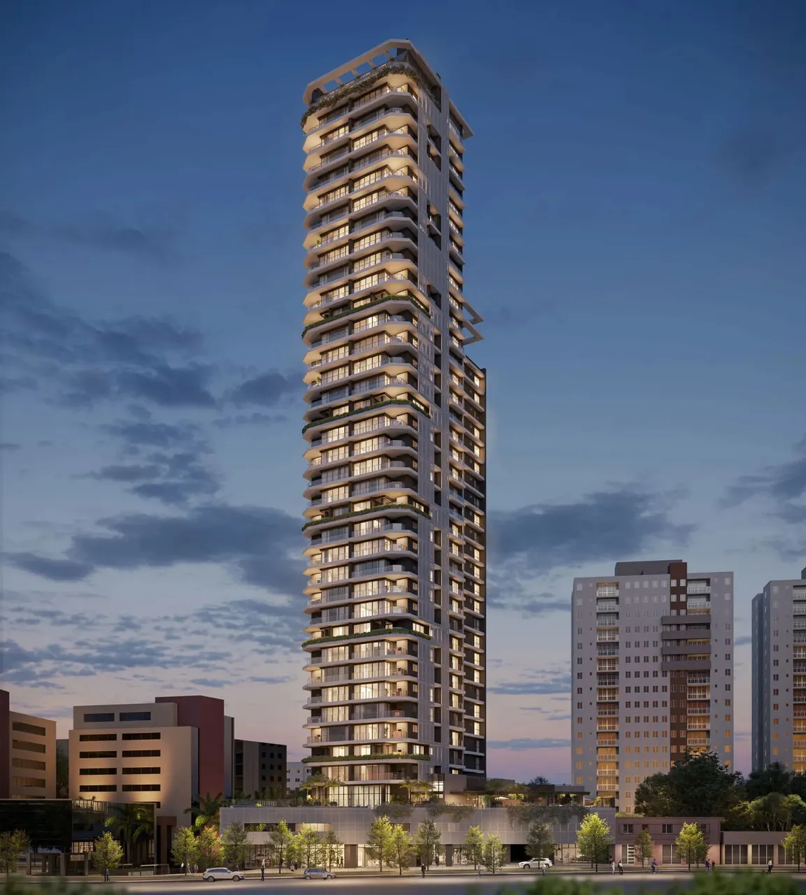 Apartamento com 3 dormitórios à venda com 254.84m² por R$ 1.833.000,00 no bairro Água Verd