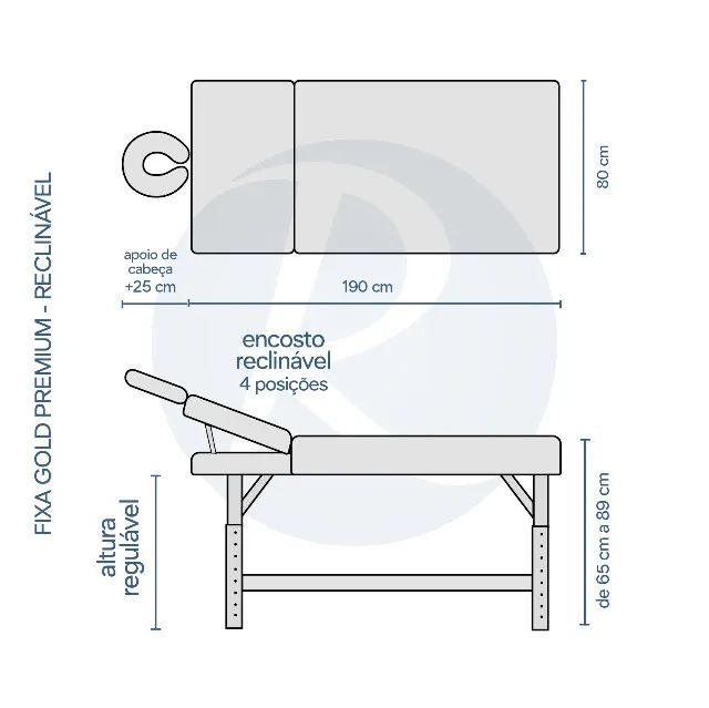 Maca Fixa Reclinável - Foto 2