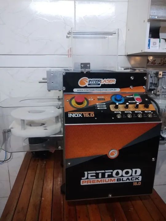 Máquina Modelar Salgados Jetfood Premium Black 15.0 Inox