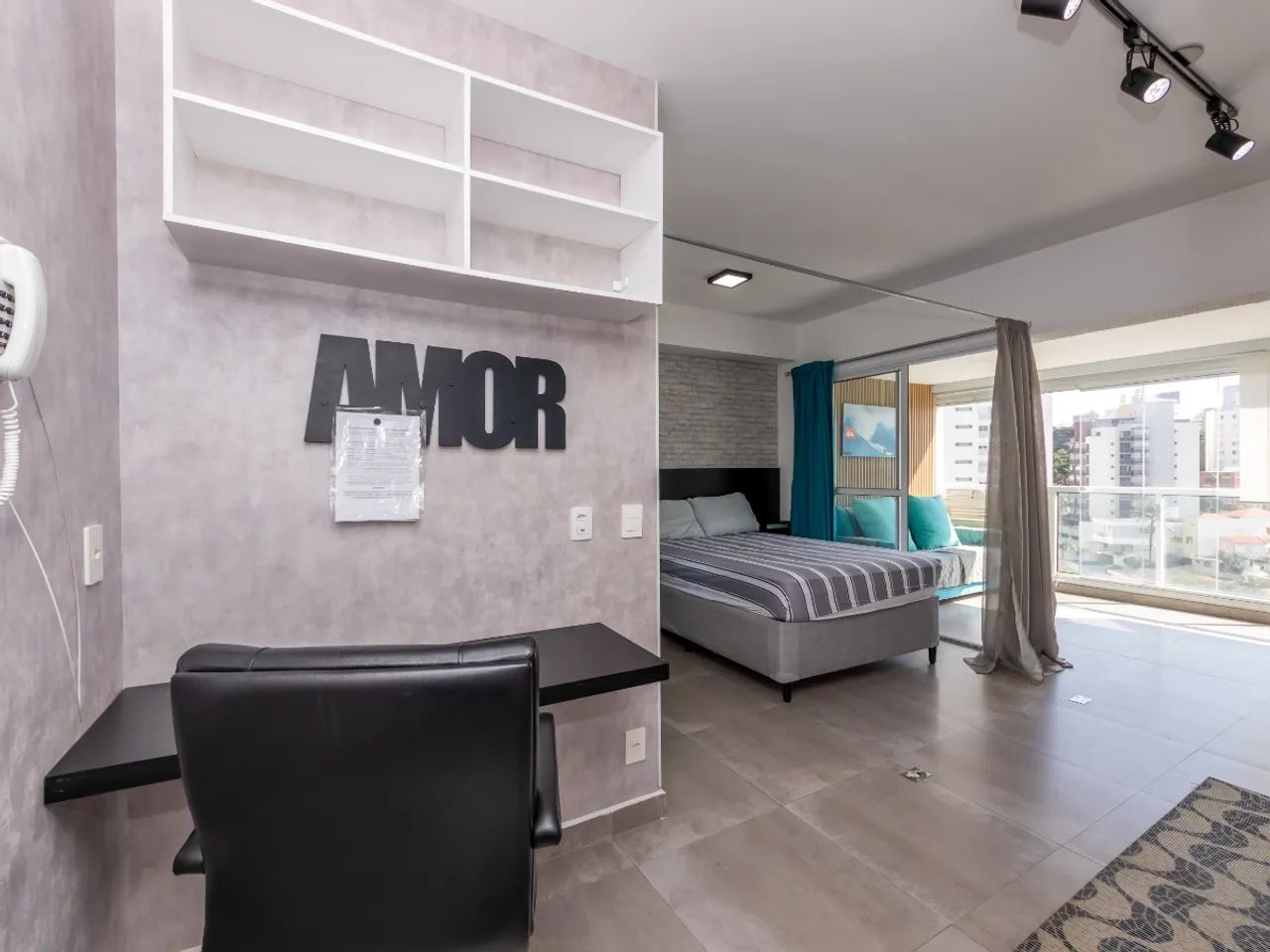 Studio para venda com 1 quarto, sendo 1 suíte, 36m² - Foto 2