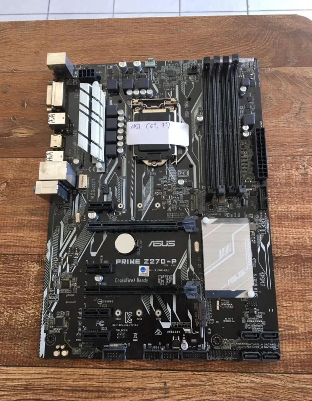 Kit intel com placa mãe e processador - Foto 2