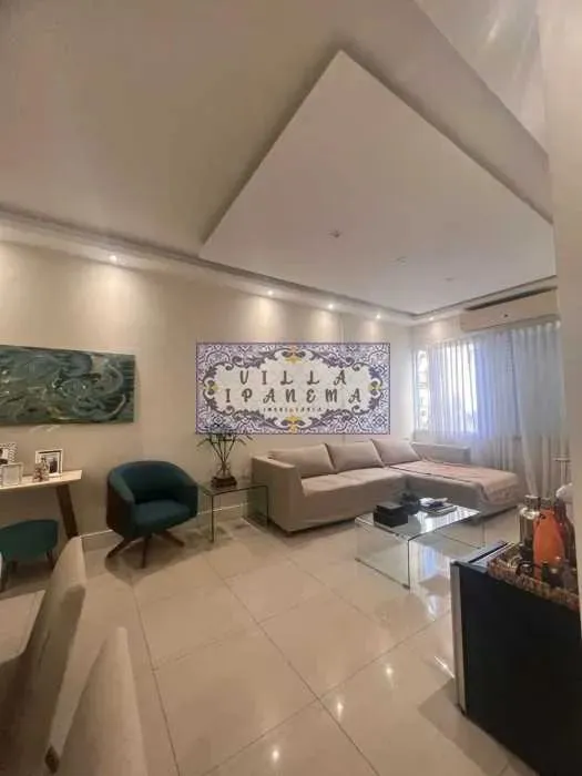 LEBLON, ALUGA-SE APARTAMENTO MOBILIADO 117M² , 3 QUARTOS, 3 BANHEIROS, VAGA!