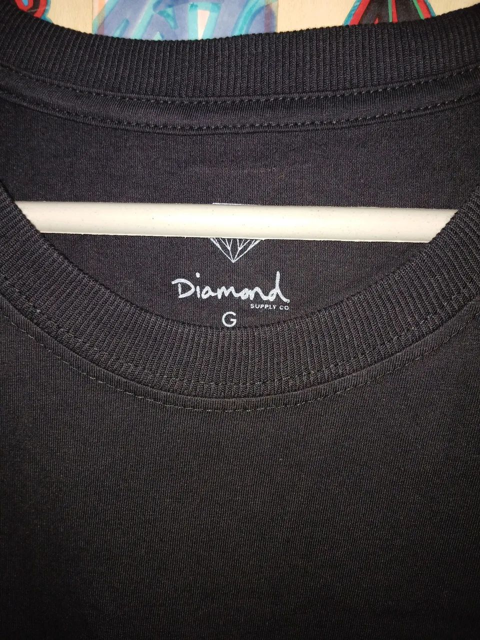 Camiseta Diamond Supply Co. Preta - Original G - Foto 2