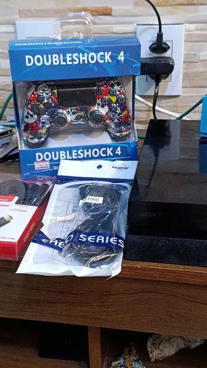 Ps4 Fet 500gb completo - Foto 5
