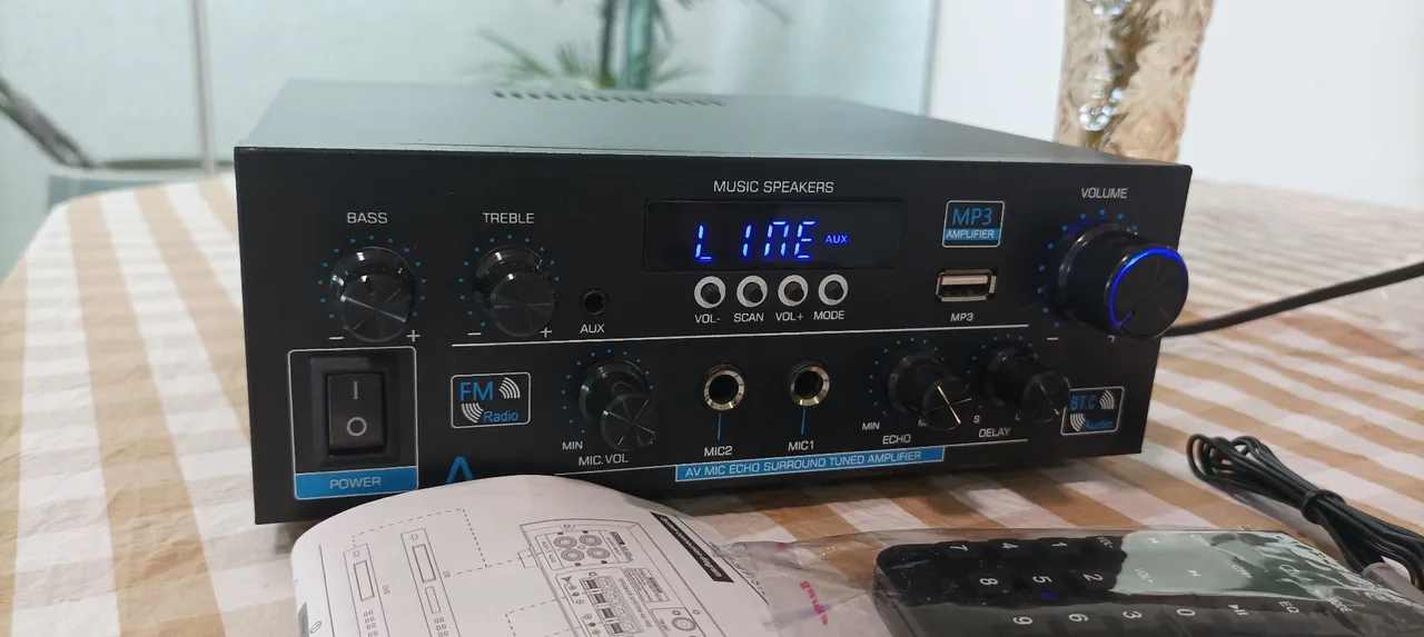 Amplificador de Som - AK 55