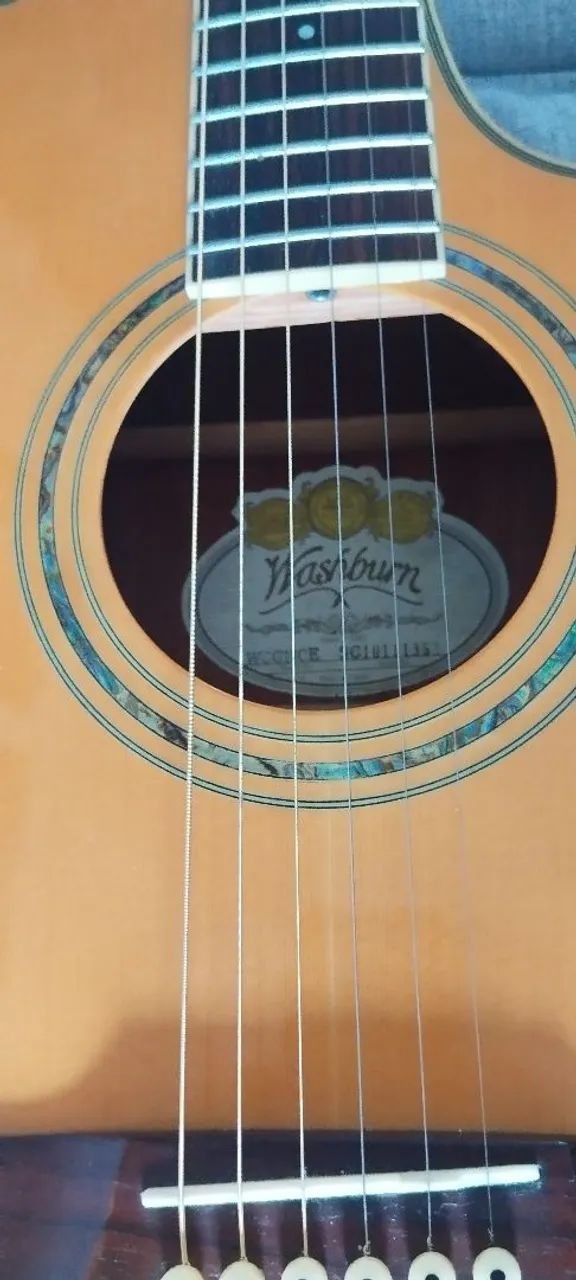 Violao Washburn Eletroacustico Cutway - Foto 3