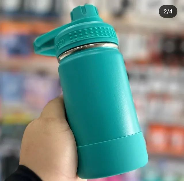 Garrafa Térmico com Protetor de Silicone no Fundo 350 ml - Foto 3