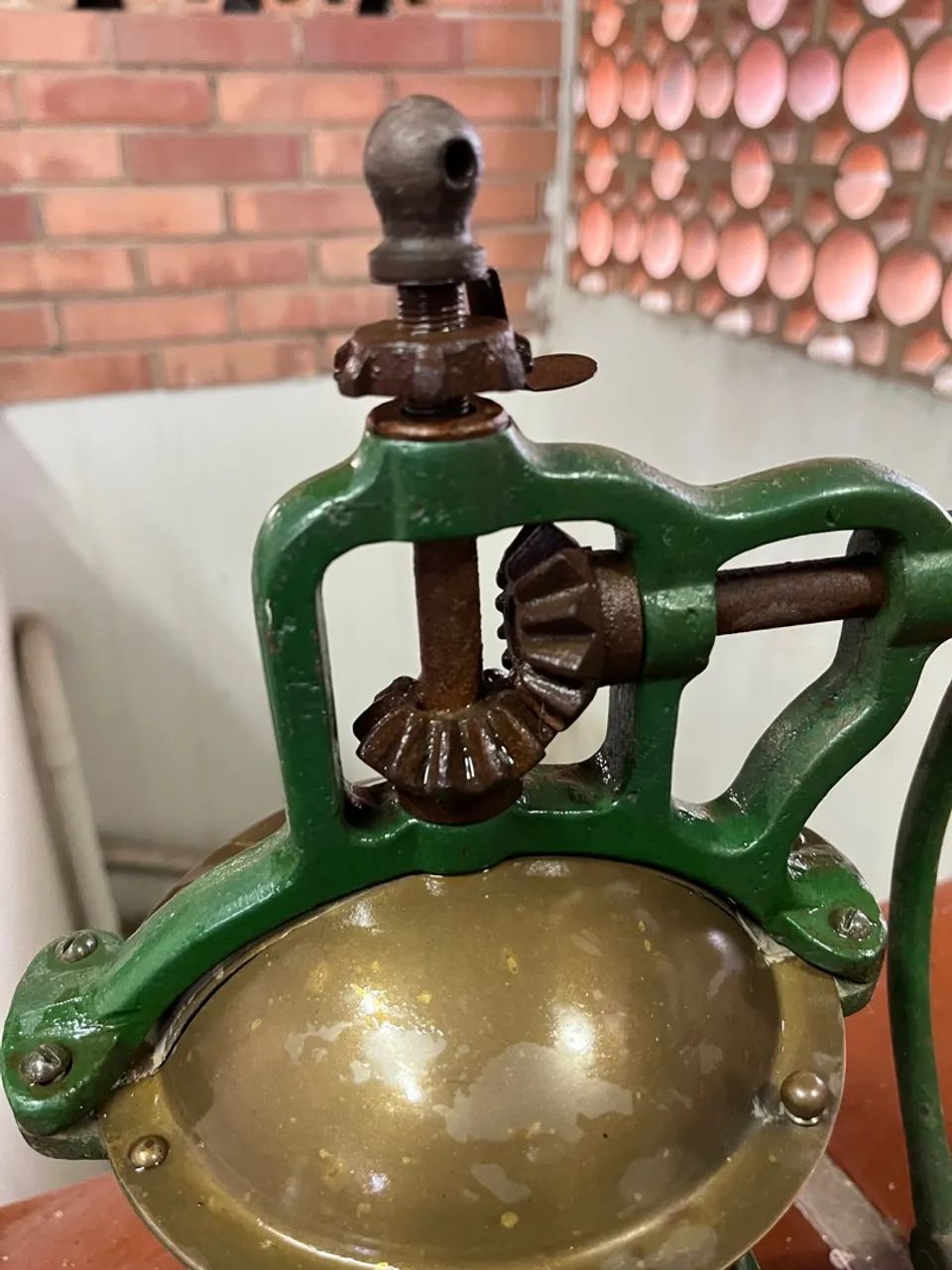 Antigo Moedor de Café Progresso Nº1 - Frete Grátis - Foto 5