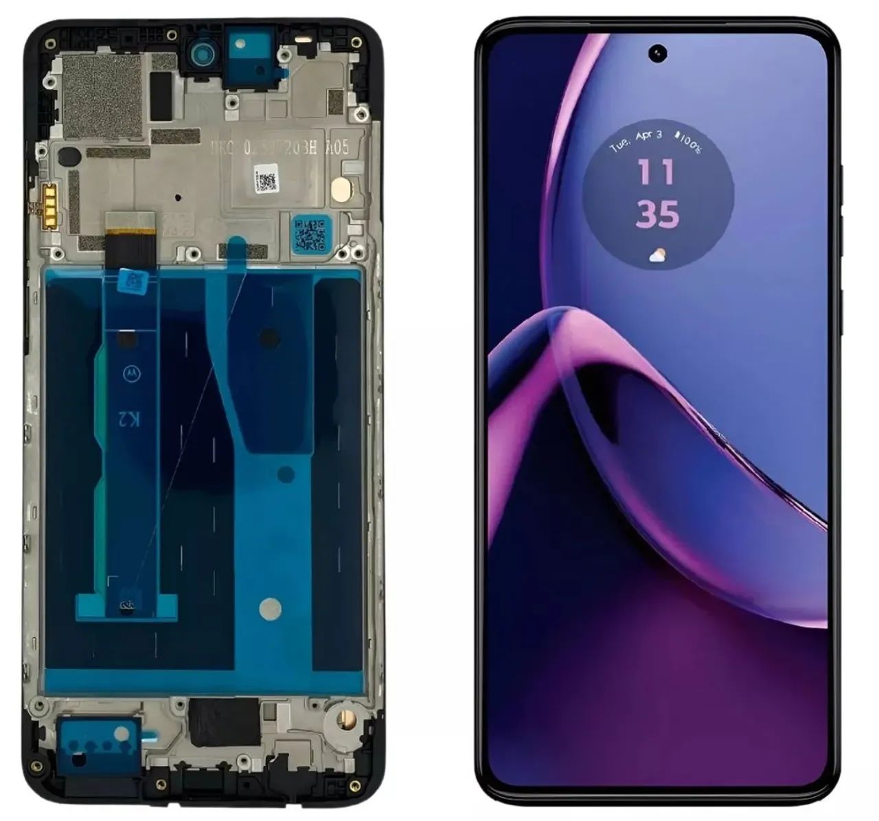 TELA FRONTAL MOTO G84 OLED NOVA INSTALADA