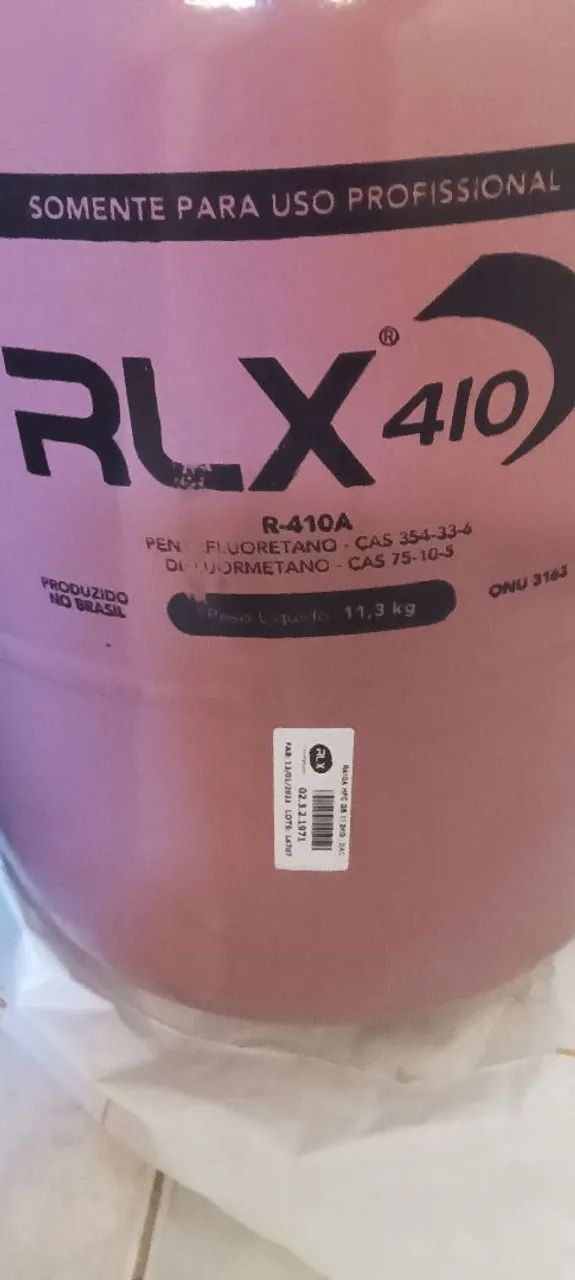 Cilindro de Gás Refrigerante RLX 410 - Foto 2
