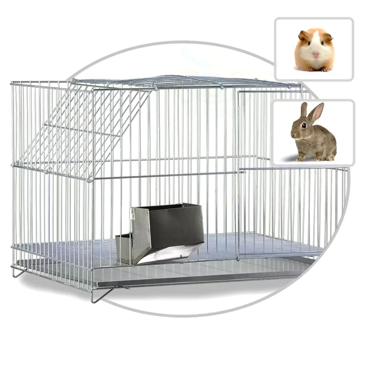 Gaiolas para coelhos e roedores 