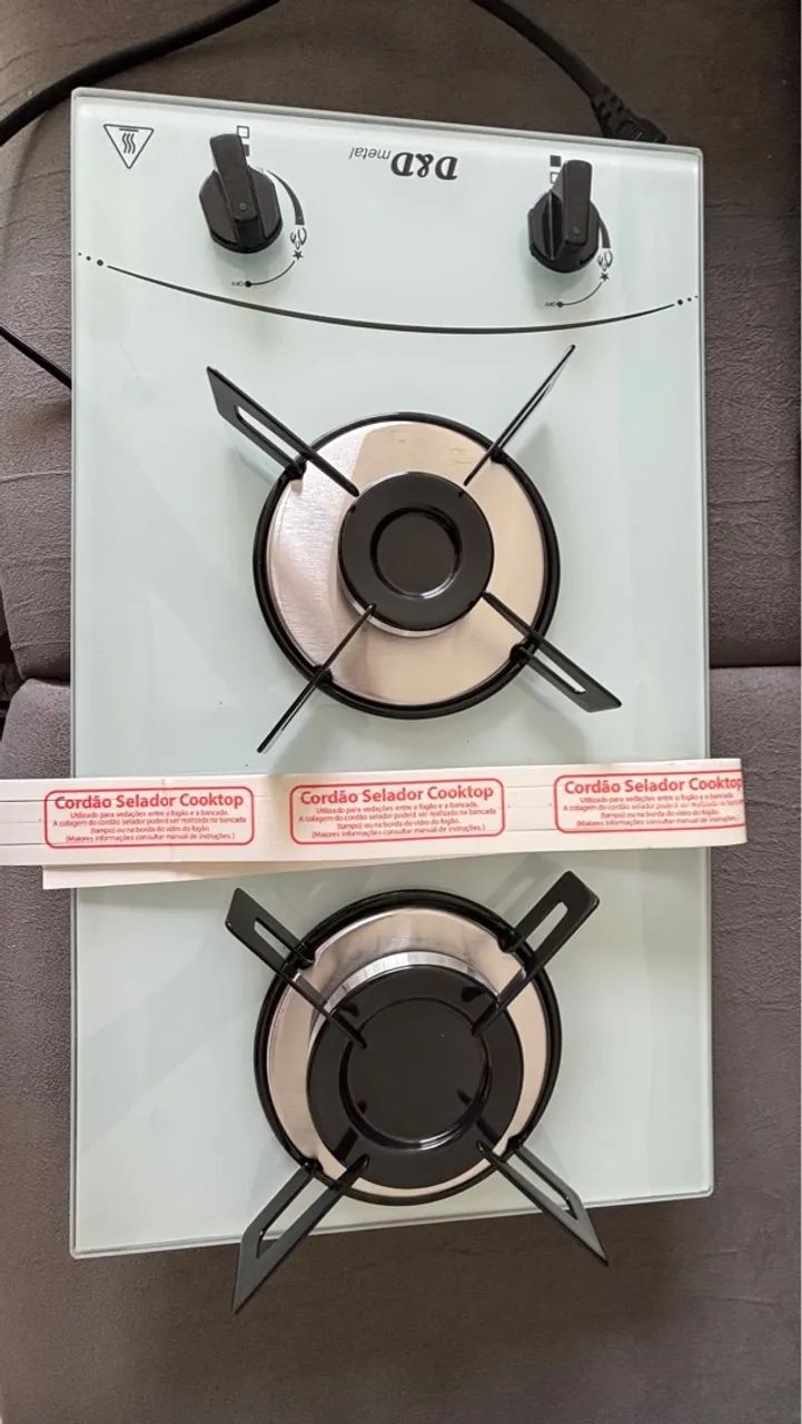 Cooktop a Gás 2 Bocas D&D metal  - Foto 2