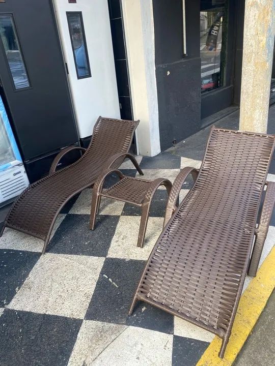 Espreguiçadeira fibra ou Mesa de centro 