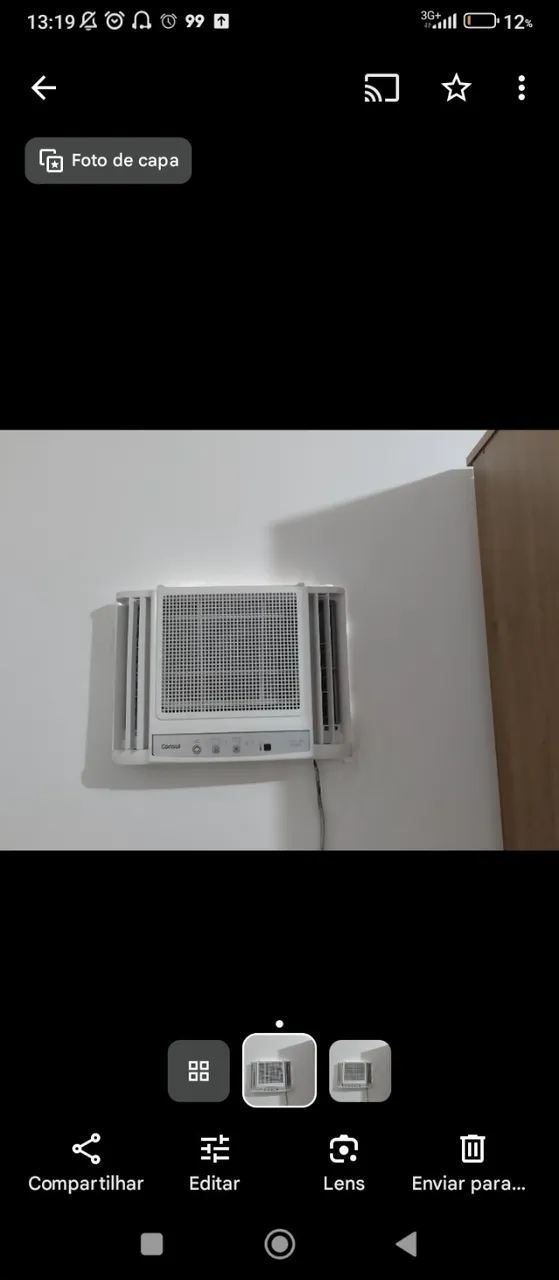 Ar condicionado de janela (Consul) 7.000 btus