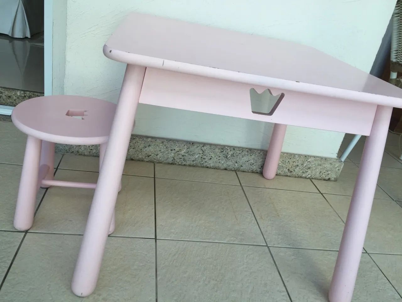 Mesa e Banco Infantil - TOK&STOK  - Foto 4