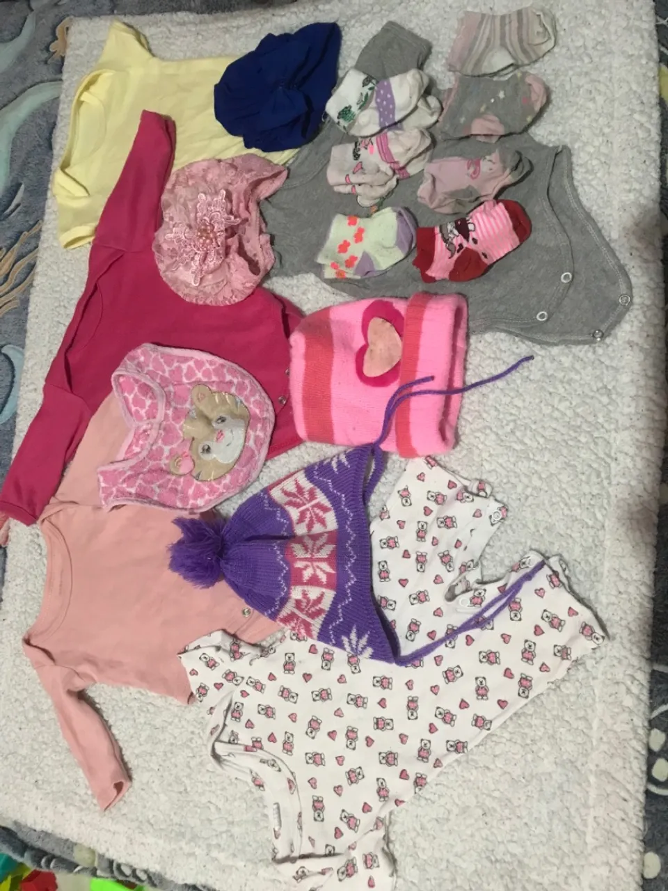 Roupas para bebê - Kit com 17 peças