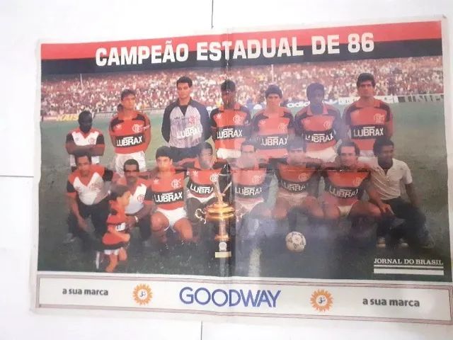 MATERIAL RARÍSSIMO DO FLAMENGO! REVISTAS, POSTERS, ETC - Foto 3