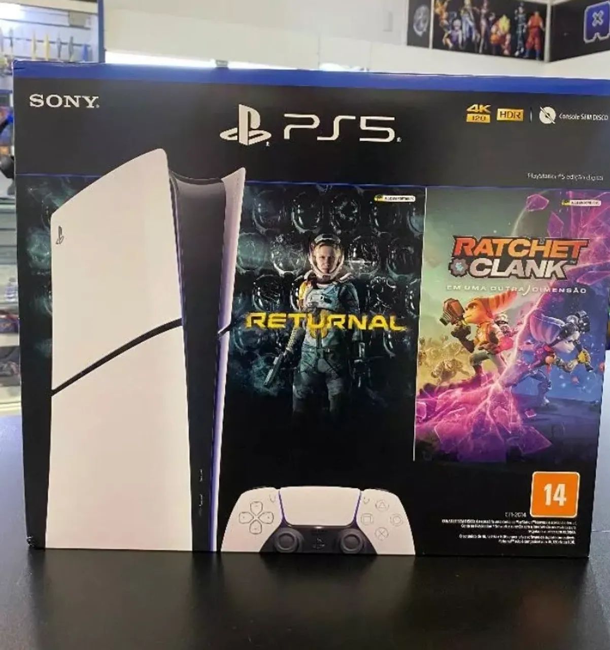 PS5 + Ratchet & Clank + Returnal