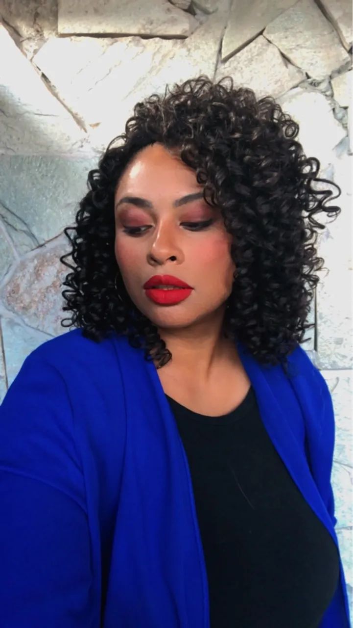 Peruca 2 em 1 / Half wig premium