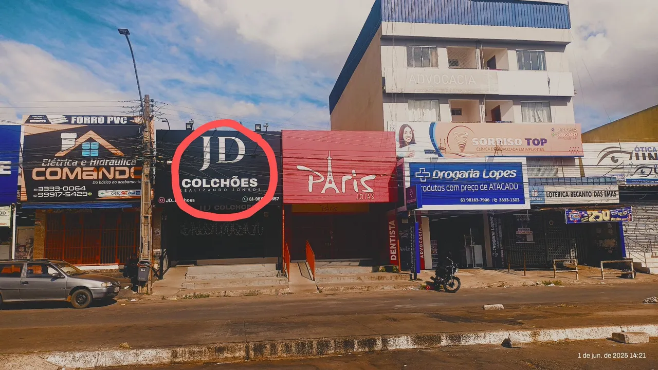 ALUGO LOJA 65M2 MELHOR PONTO COMERCIAL DO RECANTO