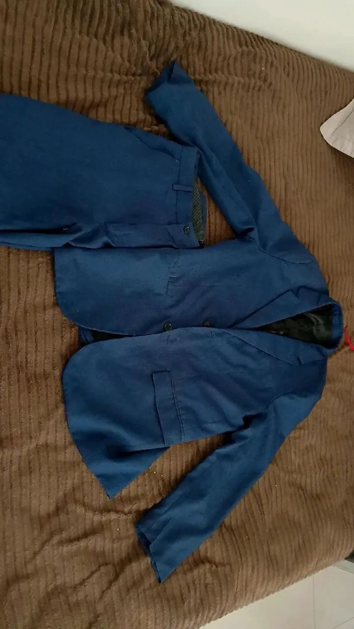 Conjunto de Blazer e Calça Azul Marinho  - Foto 2