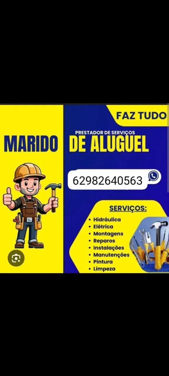 Marido de aluguel faz tudo ?