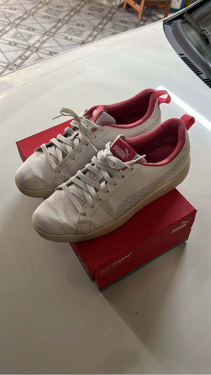Tênis puma FEMININO 38 ORIGINAL - Foto 2