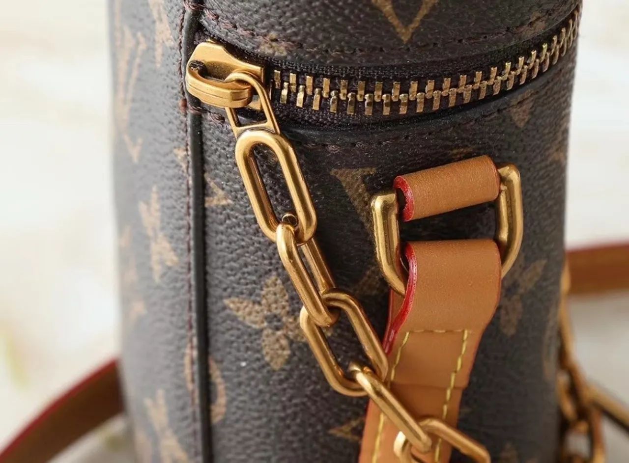 Bolsa Louis Vuitton Phone Box - Monogram Legacy Brown - Foto 6