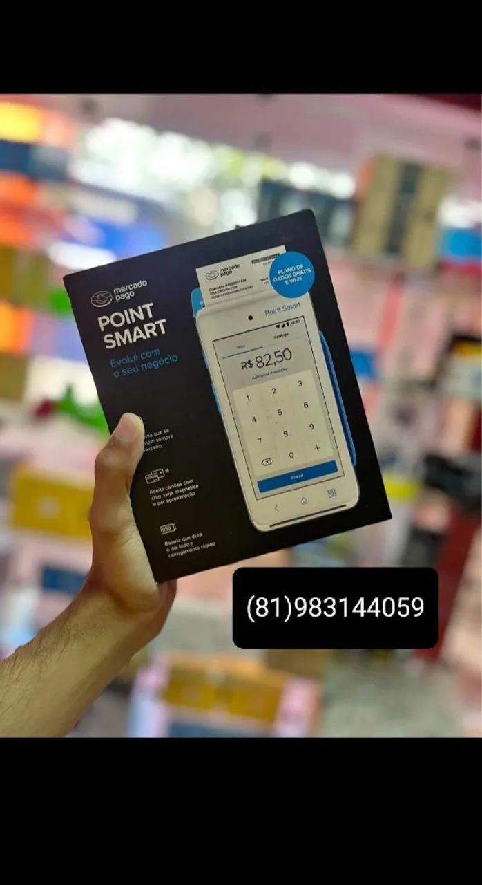 Point Smart - Máquina de Cartão Mercado Pago