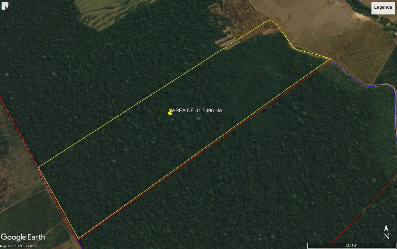 Área Rural a Venda com 81,1896 ha. Valor 255.000,00, Canutama-AM