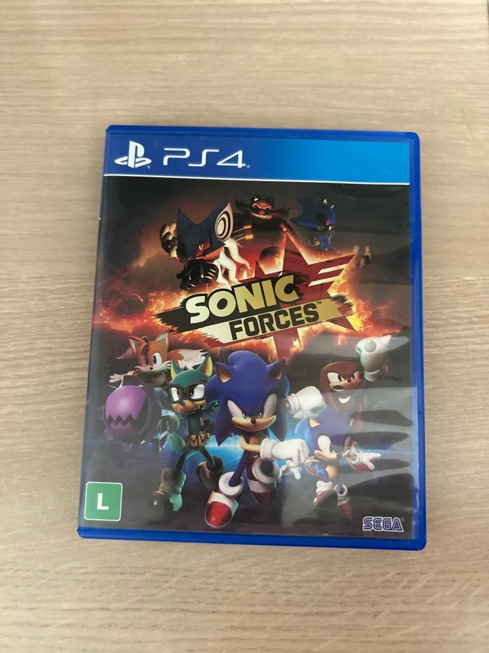 Sonic Forces PS4 - Jogo em ótimo estado!