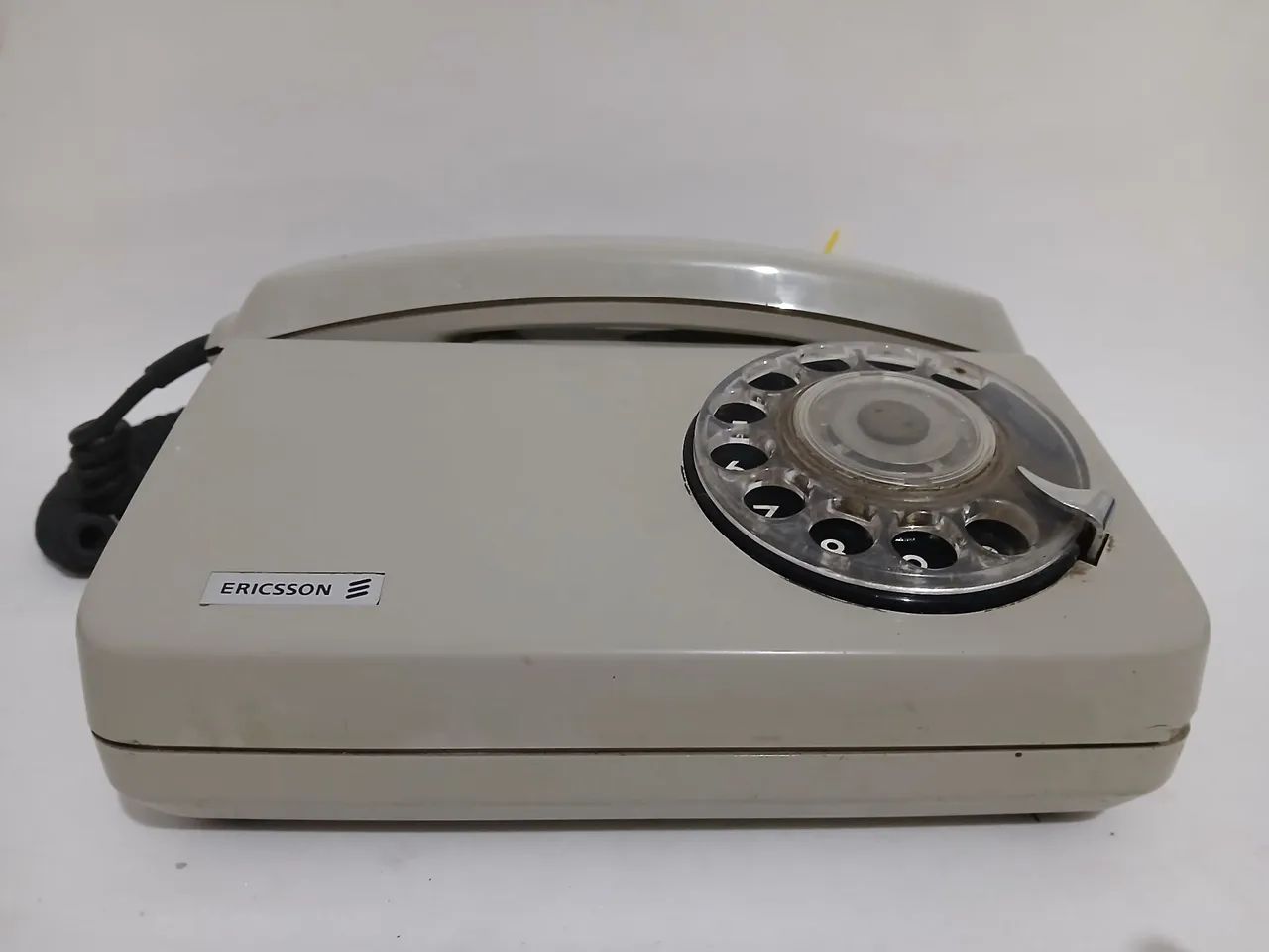 Telefone de Mesa da Marca Ericsson Cinza anos 80 - Foto 5