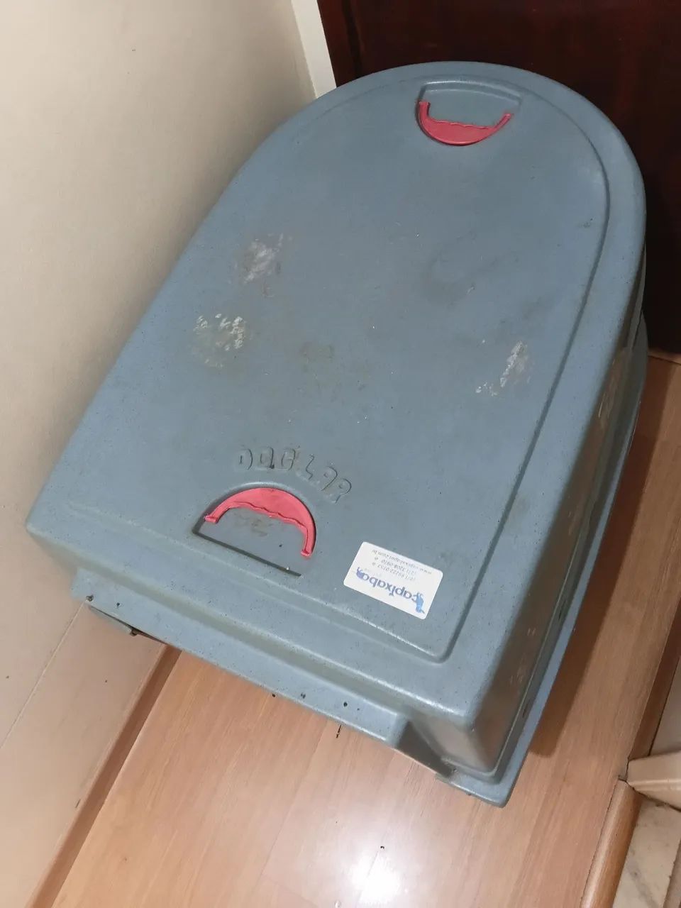 Vendo caixa transporte/ Casa cachorro grande  - Foto 6