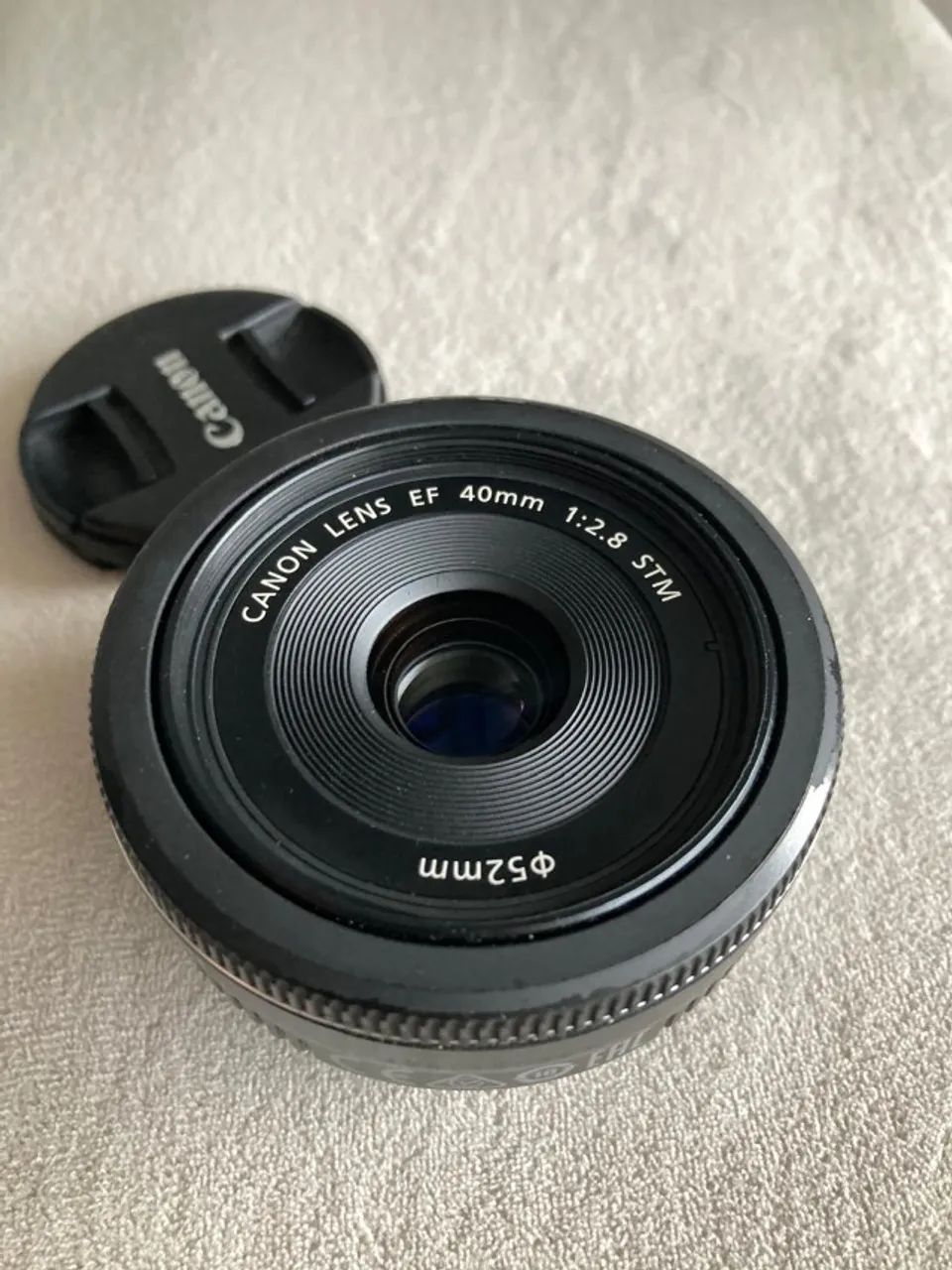 Lente canon EF 40mm f/2.8 STM - ótimo estado - Foto 4