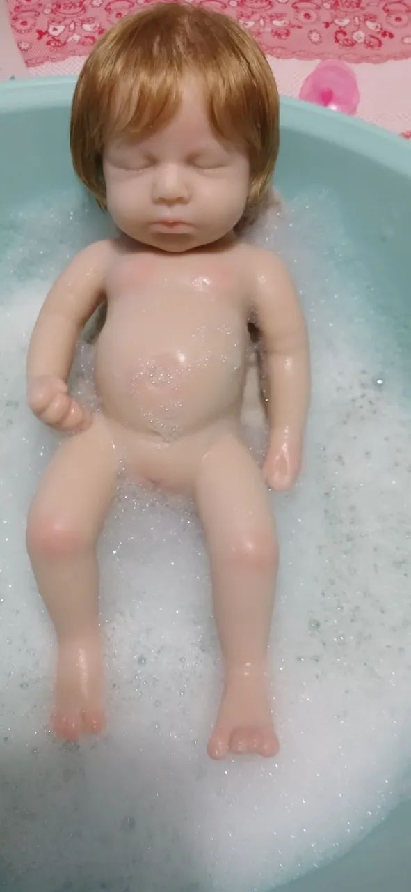 Boneca  realista de silicone sólido 34 cm. - Foto 2