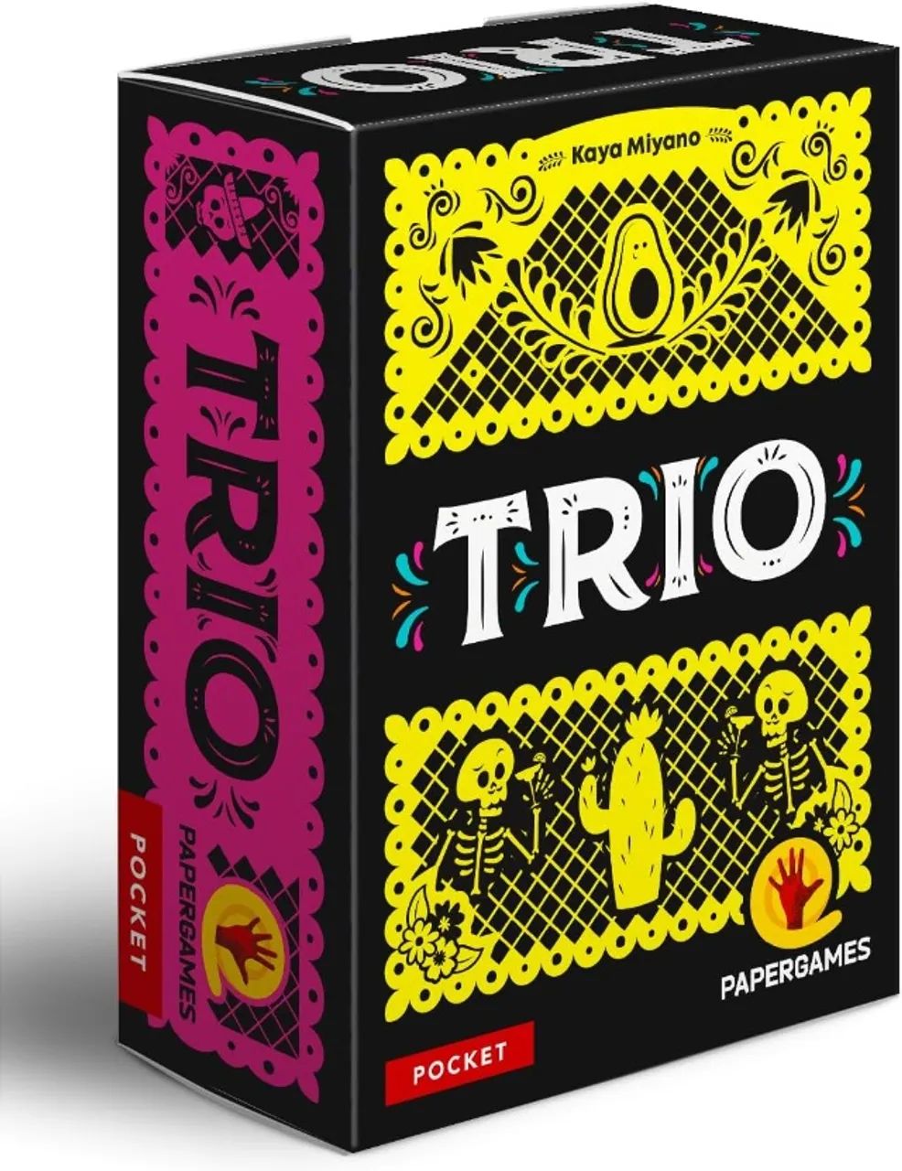 Trio - Lacrado Papergames jogo de tabuleiro