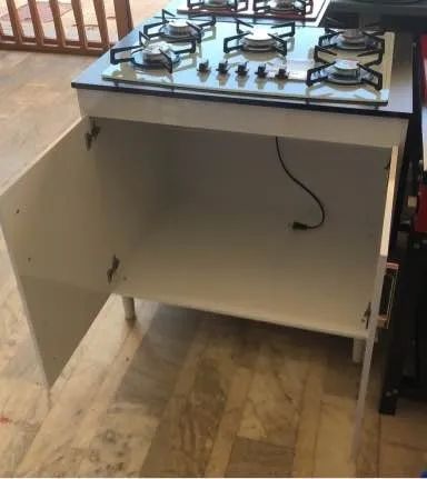 Armario para fogão Cooktop 080 maria - Foto 3