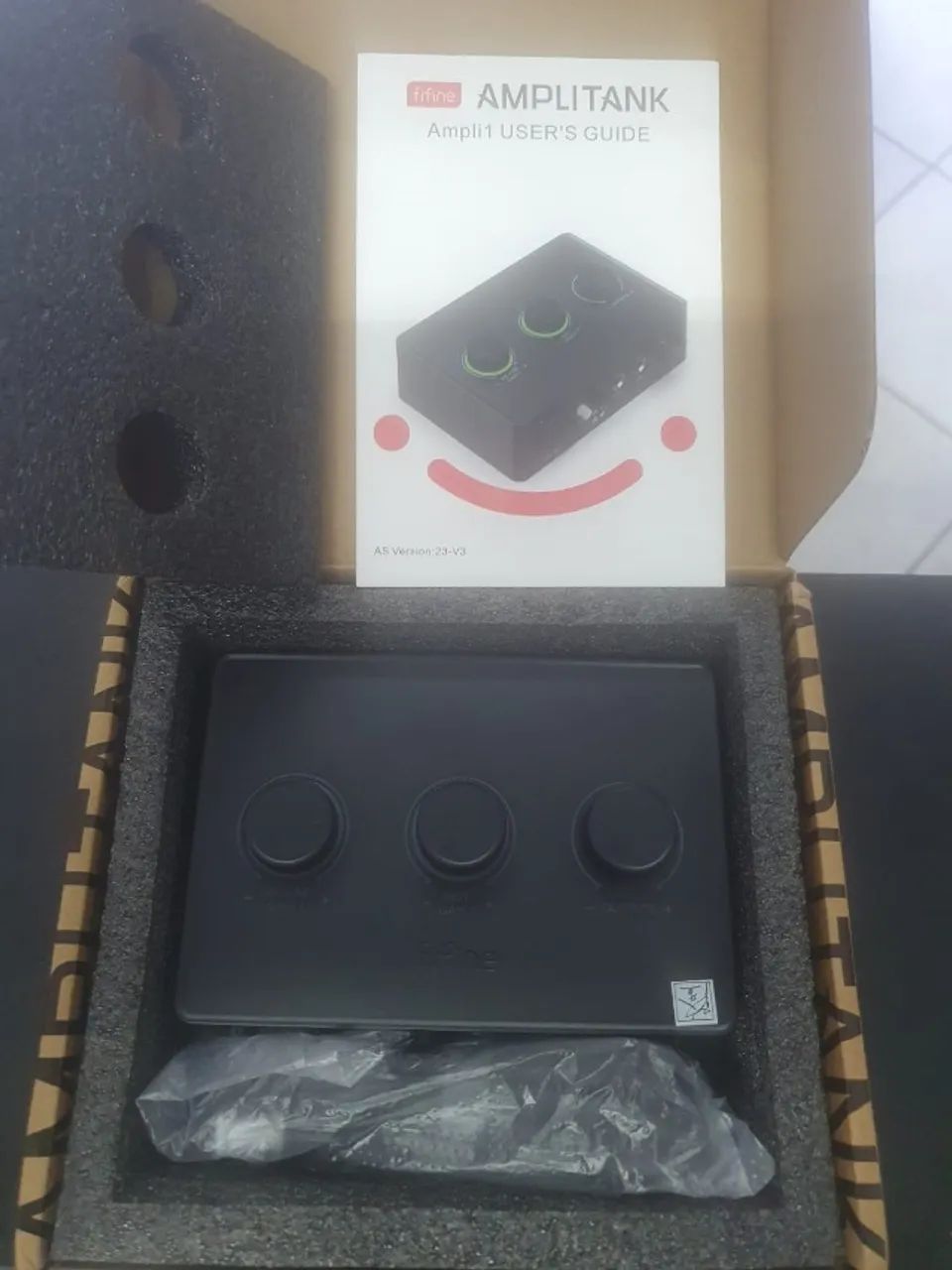 FIFINE Interface de áudio USB para gravação,mixer podcast com linha microfone XLR - Foto 2