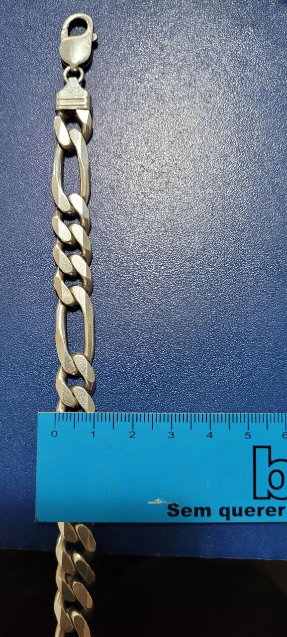 Pulseiras  de prata de lei 925   - Foto 4