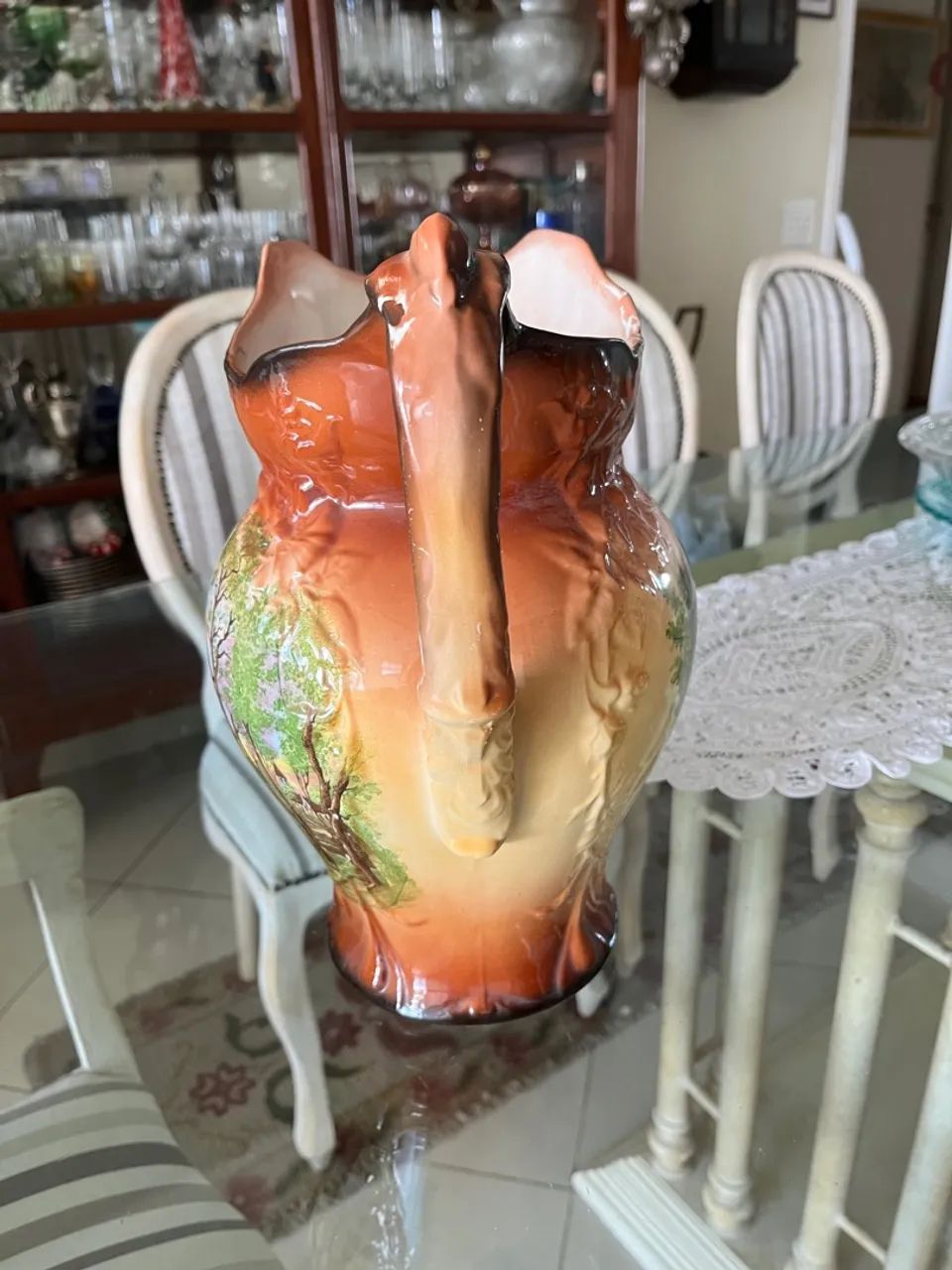 Jarro Antigo  de Porcelana Limoges  - Foto 4