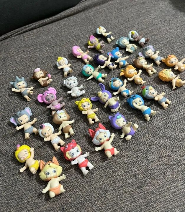 Bonecos animais miniaturas DTC