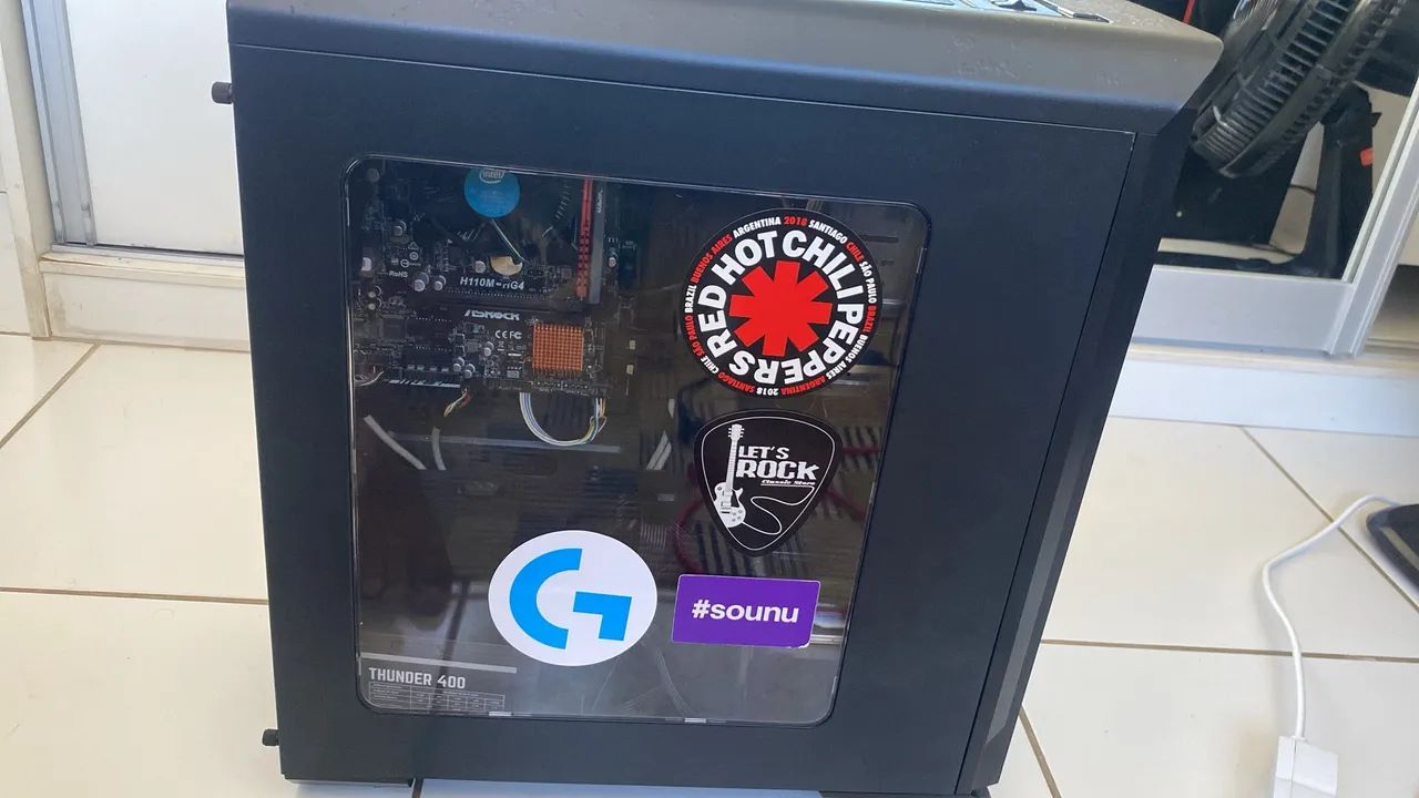 Pc Gamer + 2 ventoinhas Mancer RGB