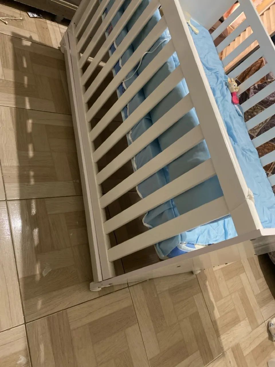 Berço de Bebê Branco - Foto 4