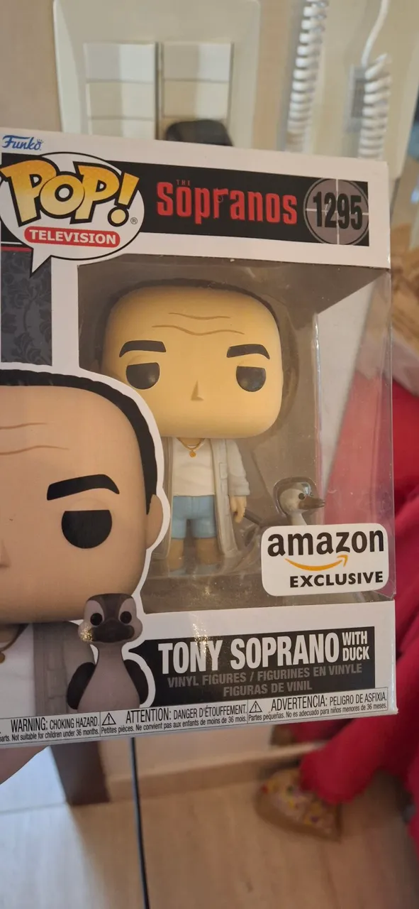 Tony Soprano com o Pato