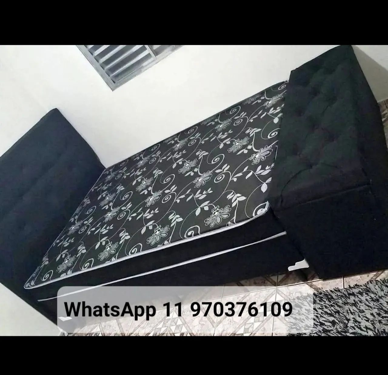 CAMA CASAL COMPLETA FRETE GRÁTIS NOVA  - Foto 2