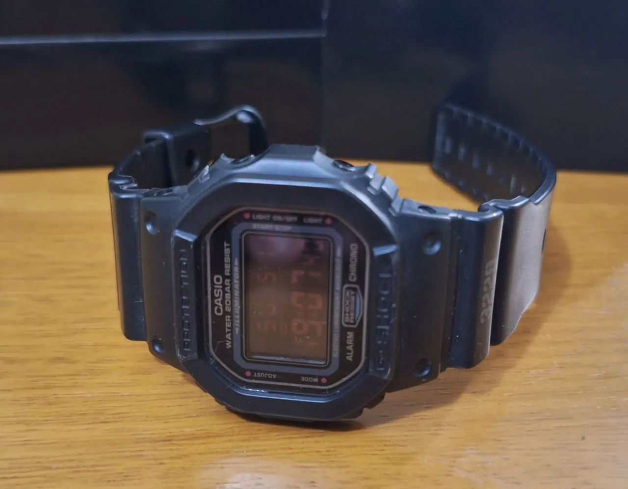 Relógio G-Shock DW-5600MS-1 DR Digital Masculino - Foto 5