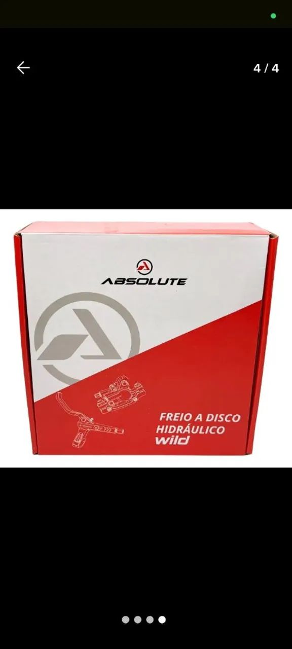 Freio Absolut a Disco Hidráulico para Bicicleta - Foto 2