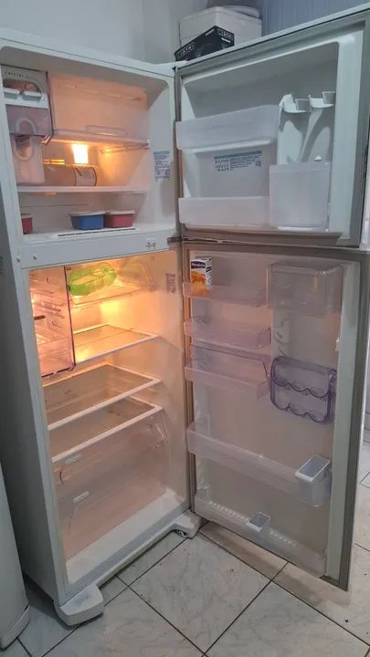 Geladeira Electrolux Duplex Branca - Foto 4