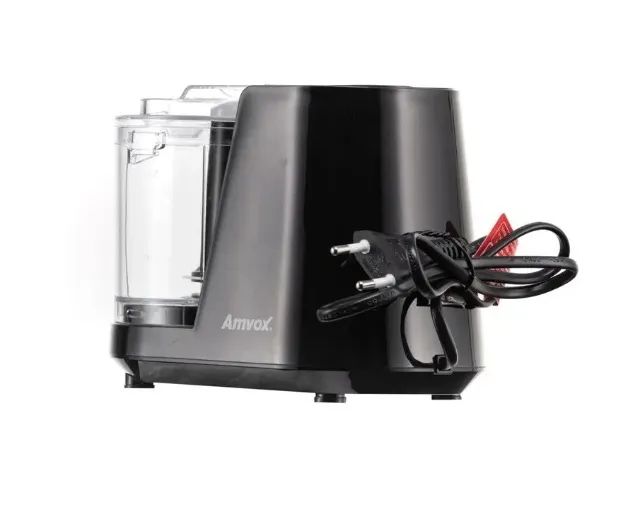 Mini Processador Amvox APR1001, 100W, 3 Funções, Preto - 110V (NOVO) - Foto 3